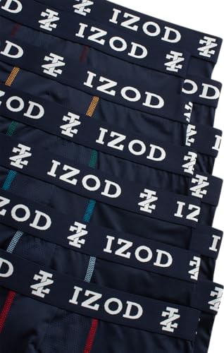 IZOD Men's Boxer Briefs - 12 Pack Ultrasoft Performance Mens Underwear Boxers - Breathable Active Sport Boxers for Men (S-XL)2