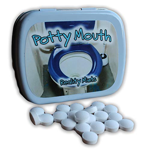 Potty Mouth Mints - Funny Candy For Adults And Teens - Peppermint, Sugar-Free #TOP3