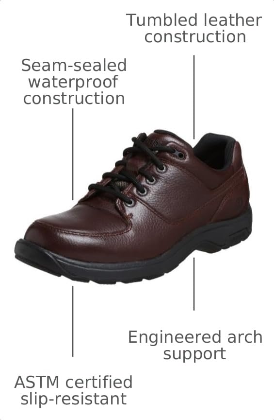 Image of Dunham Men's Windsor Waterproof Oxford