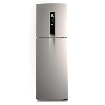 Geladeira Electrolux Frost Free Inverter 410L Efficient com AutoSense Inox Look (IF46S) 127V
