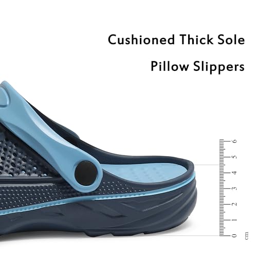 Image of INMINPIN Mens Womens Garden Clogs Shoes Beach Slippers Pool Water Sandals with Comfortable Arch Support Insole