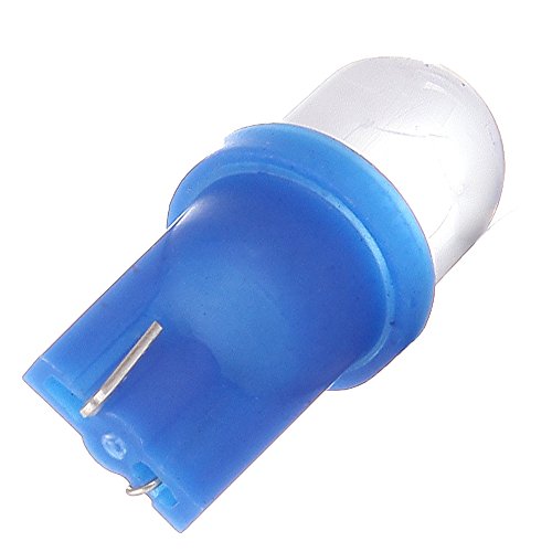 Cciyu 10Pcs T10 194 168 2825 Wedge Smd Led Bulbs Instrument Cluster Light Panel Gauge Lamp Blue #TOP2