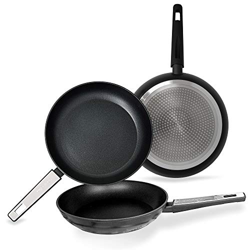 Quttin - Sartén Antiadherente de inducción Titan con Mango. Para todo tipo de cocinas....