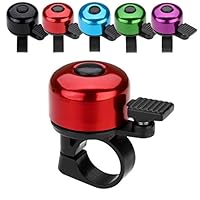 Paliston Bike Bell Bicycle Bell Crisp Sound for Adults Kids Boys Girls Red