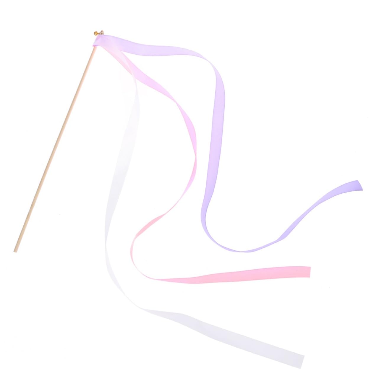 COLLBATH 60stücke Farbige Ribbon Sticks Mit Glocken Zauberstäbe Für Hochzeiten Und Feiern Party- Für Festliche Anlässe