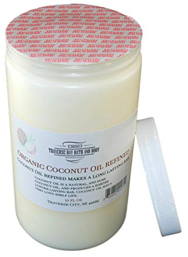 Traverse Bay Bath And Body COCONUTORGANIC32 Coconut Oil Organic Soap Making Supplies. 32 Fl Oz Diy Projects. thumb #1