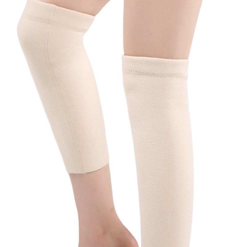 Thickened Fleece Knee Pads for Men Women Providing Warmth to Joints Long Tube Leg Protectors