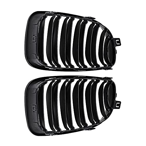 Rejilla para BMW 1 Series E81 E82 E87 E88 negro brillante para personalizar tu parachoques 6