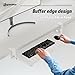 Keyboard Tray Under Desk, Pull Out Keyboard Tray with C Clamp Mount, 25.6