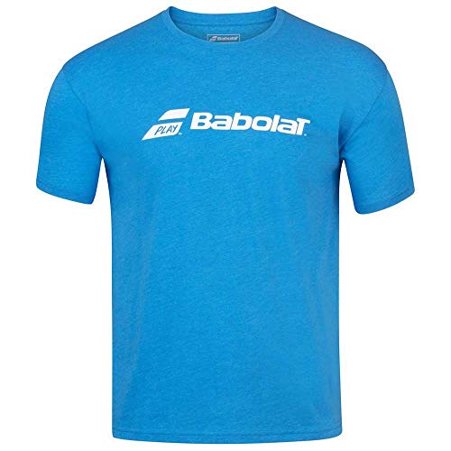 Scopri offerta per Babolat - Maglietta da allenamento a girocollo da uomo, Uomo, Blu Aster Heather, Large