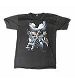 Dieses T-Shirt ist definitiv 30 Jahre alt, made in U.S.A. und es ist gebraucht - daher auch dieses universelle, ausgewaschene Aussehen.