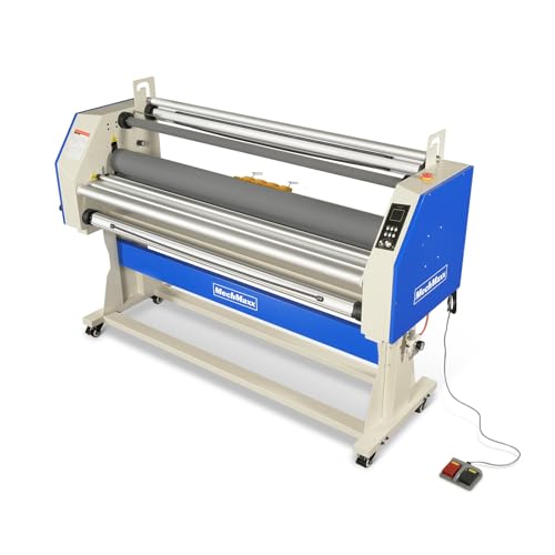 67" Full-Auto Cold&Heat Assisted Laminator (1700-A1) with 4 Trimmers,Max Speed 65.6 ft/min,63" Max Width,1.88" Max Thickness,Infrared Heating,(Requires Air Compressor, Not Included),1700-A1