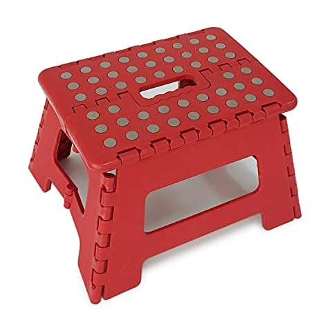 NAWA Home & Work - Taburete Plegable Multiuso 22 cm Altura con Asa Cover