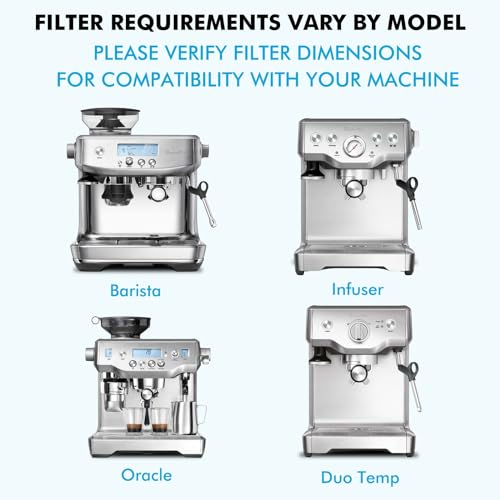 Image of 6 Pack Breville Compatible Charcoal Filters with 52 Cleaning Tablets, 1 Year Breville Compatible Maintenance Kit, Espresso Machine Clean Kit for Barista Pro, Infuser and more