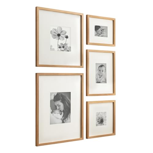 Kate and Laurel Gallery Contemporary Rectangle Picture Frame Set of