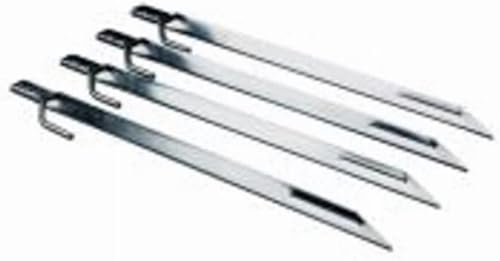 Coleman 2000016446 estacas de metal de 12 pulgadas, accesorios para tienda de campaña