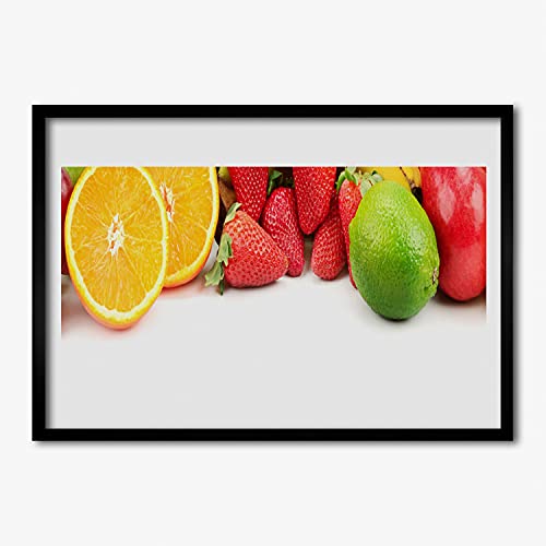 Affiche encadrée 70x50 cm cuisine fruitière pour décorer votre salon avec élégance