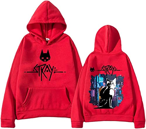 Game Stray Hoodies Merch Casual Hooded Sweatshirt Unisex Clothing