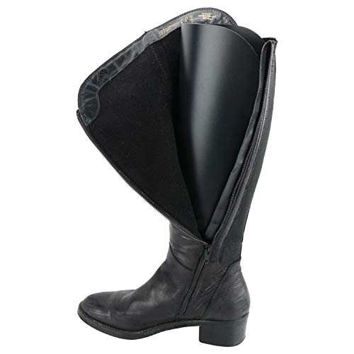 Homend 5 pares de botas (10 folhas) com enchimento de forma de bota para homens e mulheres, Preto, 1