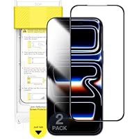 JETech Entspiegelte 9H+ Schutzfolie für iPhone 17 Pro, 2 Stück – Ansicht 1