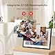 Frameo Digitaler Bilderrahmen, 10,1 Zoll WALN Digitaler Photo Frame 32 GB Speicher, automatische Drehung, Fotos/Videos über die App teilen und Grüße senden