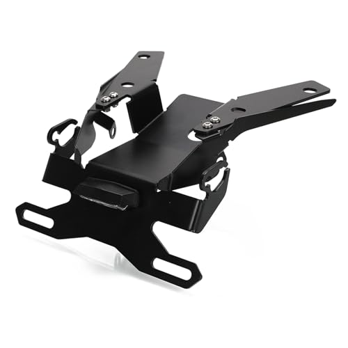Support de plaque moto XADV 750 accessoire arrière noir pour modèles 2021 à 2024
