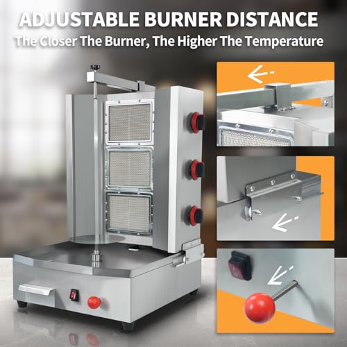 Commercial Shawarma Grill Machine Vertical