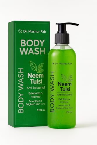 Image of MASHUR FAB Body Wash - Exfoliating & Hydrating Formula | Brightens Skin Tone | 250ml Multiple Fragrance (1, Ggreen)