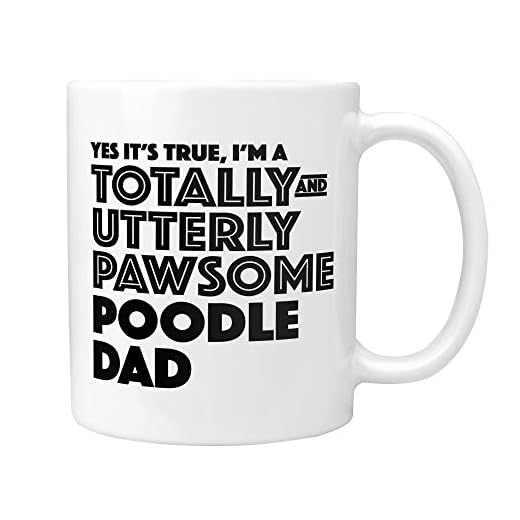Poodle Dad – Regalo Día del Padre - Caniche Idea de regalo