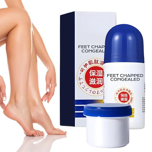 Crema Pies Secos y Agrietados, Hidratante Cremas Para Pies, Nutrición Intensa para Durezas, Crema para el Cuidado de los Pie (1)