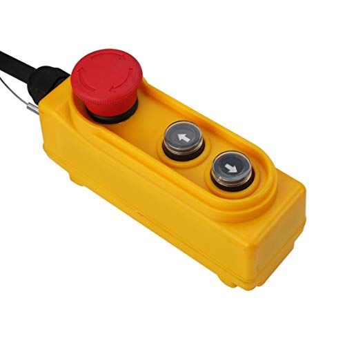 Prático guincho elétrico com motor de recuperação de guincho e cabo de tração do motor capacidade de
