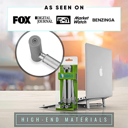 Image of Steklo - X-Stand for MacBook and PC Laptop, Aluminium Adjustable /Portable, Cooling Universal Stand for size 12 inch-17 inch Screen