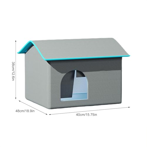Casa de refrigeración para gatos tipo cueva de aire acondicionado para mascotas 3