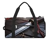 Bolsa de deporte estampada con cuchillos en el suelo, bolsa de yoga, mochila de lona pequeña para hombres y mujeres, estilo único, bolsa de gimnasio, Estilo:, Talla única, Bolsa de gimnasio