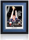 Didier Deschamps Hand Signed France 1998 World Cup Winning Captain Montage COA