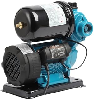 KATSU Water Booster Pump 130W, Auto Stop Start with Adjustable Pressure Control, Self Priming Suitable for Home and Garden Water Taps 151433