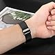 TRUMiRR Armband Ersatz für Fossil Herren Gen 6 44mm/Gen 5+ 5E Carlyle Armband, 22mm Mesh Gewebt Edelstahl Uhrenarmband Metall Armband für Fossil Herren Gen 5 Carlyle/Damen Gen 5 Julianna