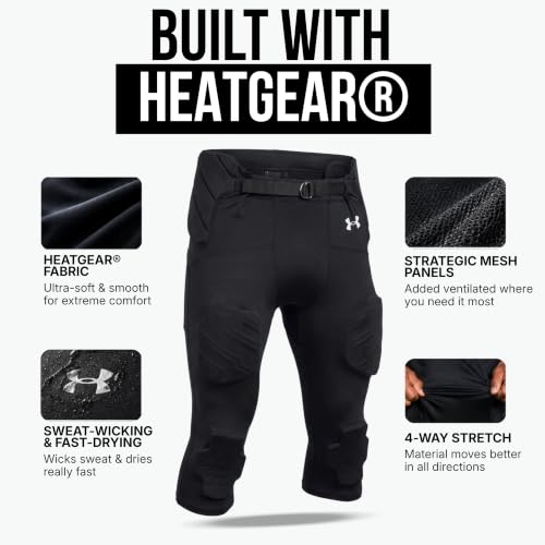 Image of Under Armour Gameday Armour Integrated Football Pant Youth