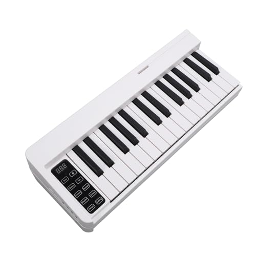 Clavier électronique Pliable, Clavier de Piano Pliable Portable à 61 Touches avec Tons Clairs, Pianos et Claviers, Instruments de Musique (WHITE) - Les Beatles, Paul McCartney, John Lennon, RIngo Starr, George Harrison Clavier électronique Pliable, Clavier de Piano Pliable Portable à 61 Touches avec Tons Clairs, Pianos et Claviers, Instruments de Musique (WHITE) – Image 3
