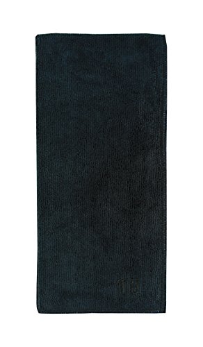 MUkitchen Microfiber Dishtowel, 16 by 24-Inches, Onyx