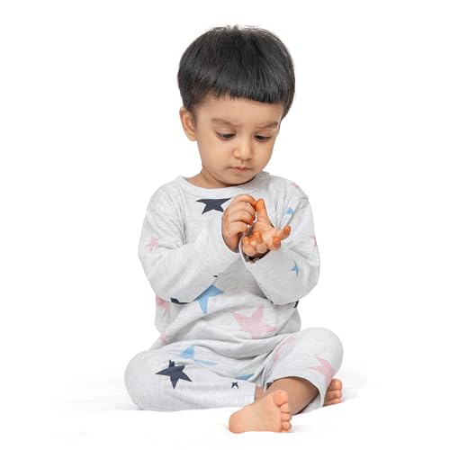 Image of Real Basics Cotton Clothing Sets for Boys & Girls - Unisex Clothing Sets Full Sleeve T-Shirt & Pant