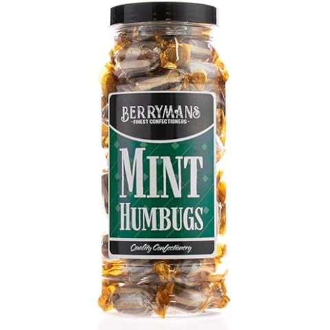 Original Mint Humbugs Retro Sweets Gift Jar Cover