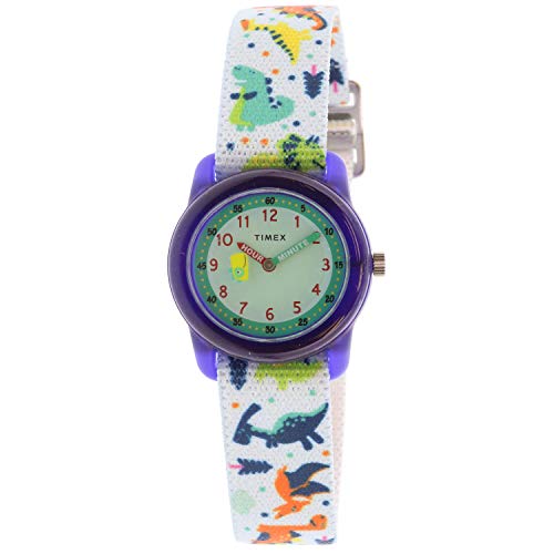 Montre à quartz japonaise en nylon bleu avec bracelet élastique pour homme