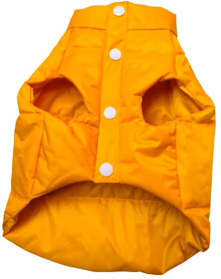 Dog Puffer Jacket Dog Jacket Our Winter Puffer Jacket Coat Pet Apparel Waterproof Our Dog Jackets are Practical and Stylish (12, Yellow) (B0BRL3ZC7C) Amazon Price History, Amazon Price Tracker