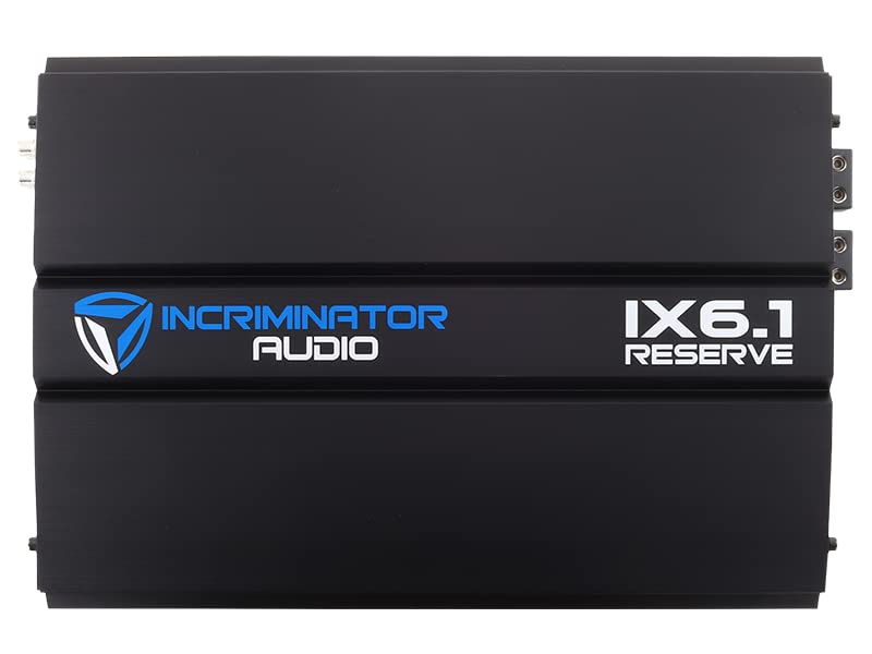 Incriminator Audio iX6.1 Monoblock 6000W RMS Class D Amplifier