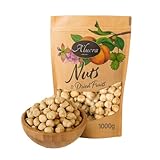 Alucra Haselnüsse geröstet und ungesalzen 1 kg – Haselnüsse ohne Schale aus Giresun Türkei – Nüsse knackig aromatisch ohne Salz – Haselnuss geröstet als Snack zum Backen Kochen – Haselnusskerne natur