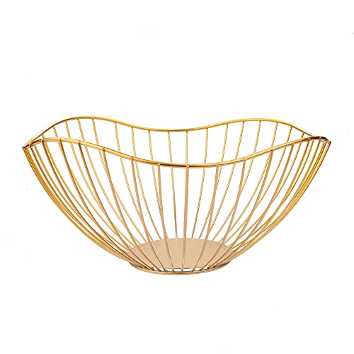 Gold Fruit Basket
