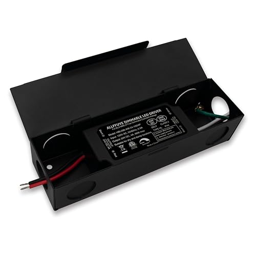 Image of 24V LED Driver Dimmable, 96W Triac ELV /MLV Transformer Compatible with Lutron&Leviton Switches, Dimmable Led Power Supply 96W 24V for LED Light Smooth Flicker Free Dimming