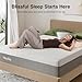 Novilla Twin XL Mattress, 12 Inch Gel Memory Foam XL Twin Mattress for Cool Night & Pressure Relief, Medium Plush Feel with Motion Isolating, Bliss