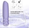 YIBINKG Waterproof 10 Modes Quiet Powerful Handheld Bullet Tool Bullet Massage Rod Travel Portable Silicone Massage Ball for Women Pleasure Handheld Personal Bullet Tool for Quick Relaxation (Purple) #3